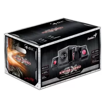 Колонки Genius SW-G2.1 1250 Цвет:чёрный