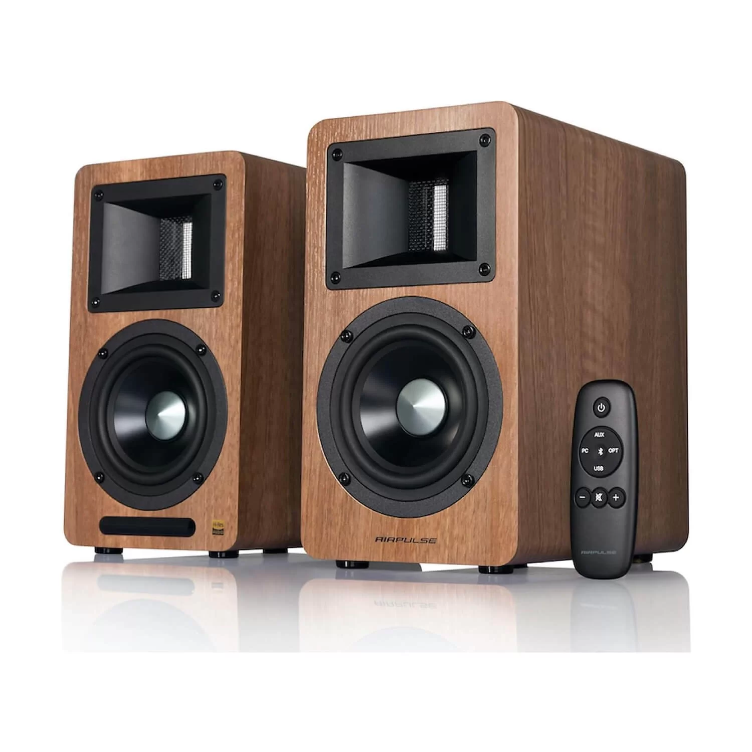 Колонки AIRPULSE A80 100W Bluetooth Brown