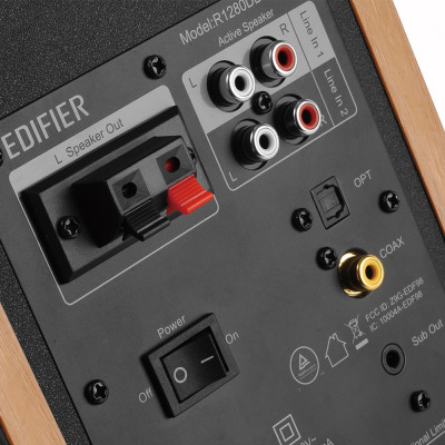 Speakers Edifier 2.0 R1280DBs 42W Bluetooth Brown Speakers Edifier 2.0 R1280DBs 42W Bluetooth Brown