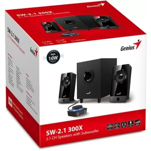 Колонки Genius SW-2.1 300X black
