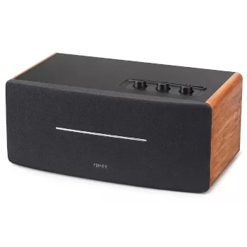 רמקול סטריאו Edifier D12 70W Bluetooth חום צבע עץ