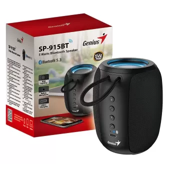 Bluetooth Speaker Genius SP-915BT black Bluetooth Speaker Genius SP-915BT black