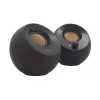 רמקולים USB למחשב Creative Pebble 2.0 צבע שחור