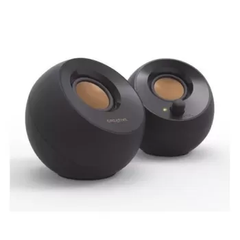 רמקולים USB למחשב Creative Pebble 2.0 צבע שחור