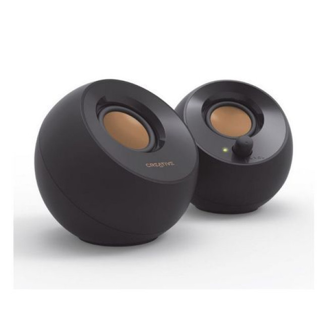 USB Computer Speakers Creative Pebble 2.0 Color:black..