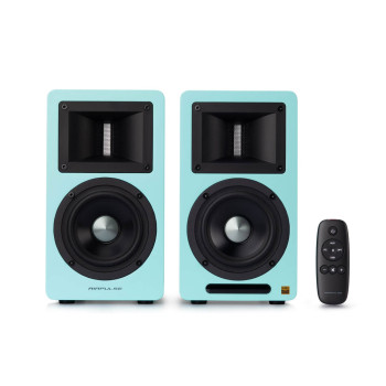 רמקולים AIRPULSE A80 2.0 100W Bluetooth טורקיז