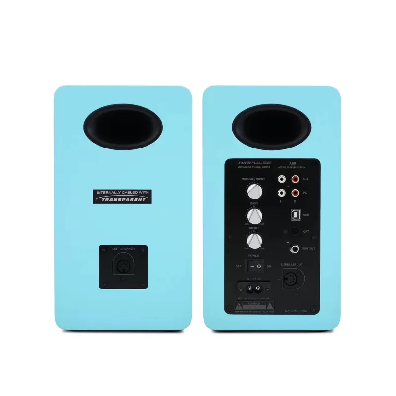 Speakers AIRPULSE A80 2.0 100W Bluetooth Turquoise Speakers AIRPULSE A80 2.0 100W Bluetooth Turquoise