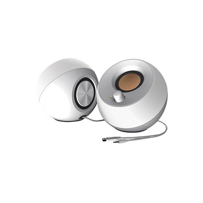USB Computer Speakers Creative Pebble white