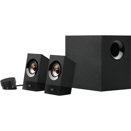 רמקולים 2.1 Logitech Z533 SPEAKER SYSTEM WITH SUBWOOFER צבע שחור