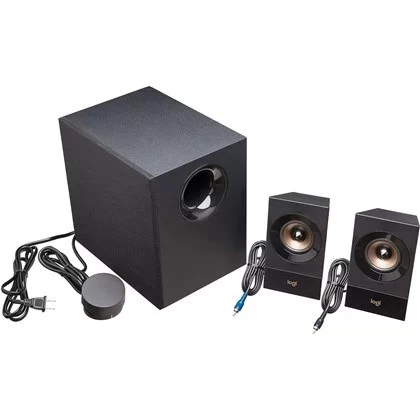 רמקולים 2.1 Logitech Z533 SPEAKER SYSTEM WITH SUBWOOFER צבע שחור