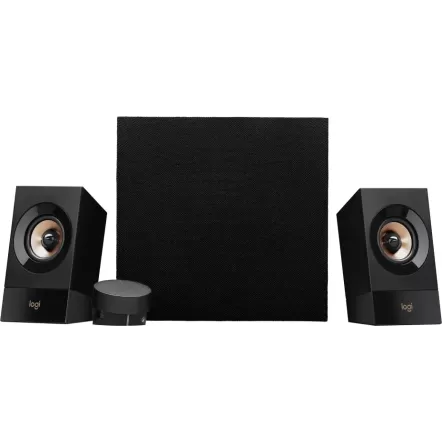 רמקולים 2.1 Logitech Z533 SPEAKER SYSTEM WITH SUBWOOFER צבע שחור