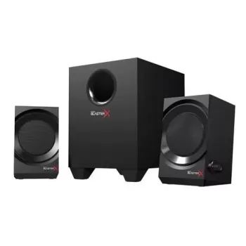 רמקולים גיימינג 2.1 Creative Sound BlasterX Kratos S3 צבע שחור