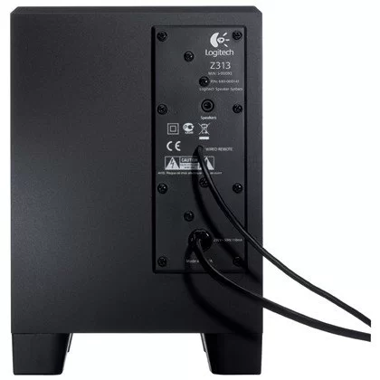 רמקולים סטריאו Logitech Z313 צבע שחור