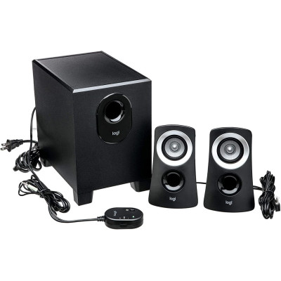 רמקולים סטריאו Logitech Z313 צבע שחור רמקולים סטריאו Logitech Z313 צבע שחור