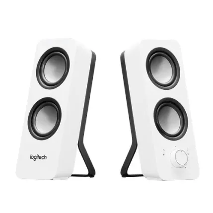 רמקולים Logitech Z200 לבן, אפור רמקולים Logitech Z200 לבן, אפור