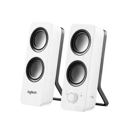 רמקולים Logitech Z200 לבן, אפור רמקולים Logitech Z200 לבן, אפור