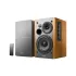 רמקולים Edifier R1280T Brown Retro Look 42W RMS DUAL RCA צבע עץ, שחור