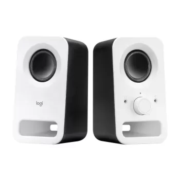 רמקולים סטריאו Logitech Z150 לבן רמקולים סטריאו Logitech Z150 לבן