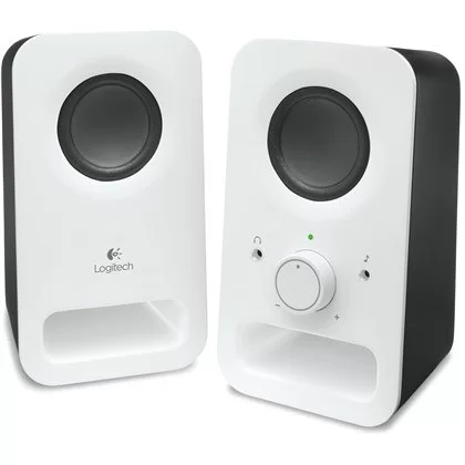 רמקולים סטריאו Logitech Z150 לבן רמקולים סטריאו Logitech Z150 לבן