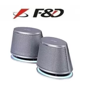 רמקולים USB למחשב Fenda Tecnology V620 plus צבע אפור