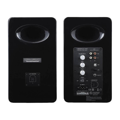Динамики AIRPULSE A100 100W Bluetooth черный Динамики AIRPULSE A100 100W Bluetooth черный