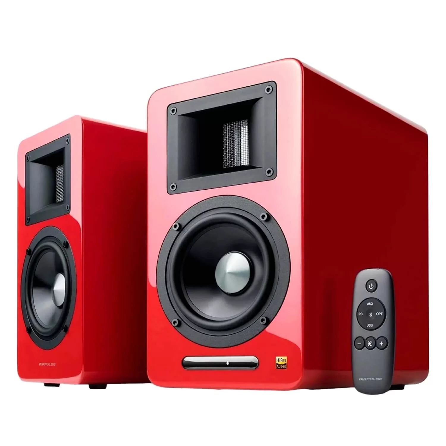Колонки AIRPULSE A100 100W Bluetooth red
