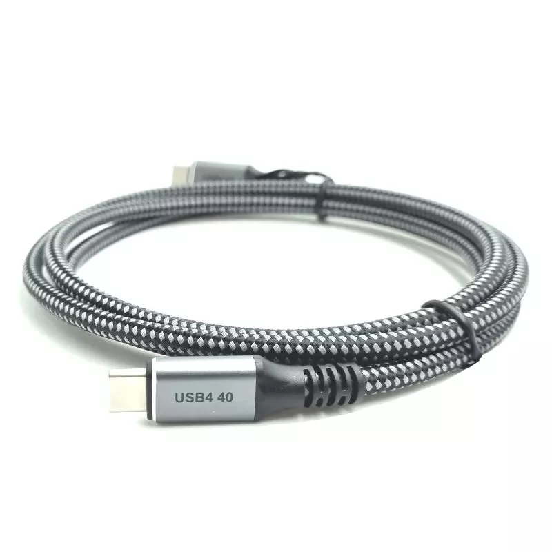 כבל Gold Touch USB3.1 40G Type C M/M שחור 1m