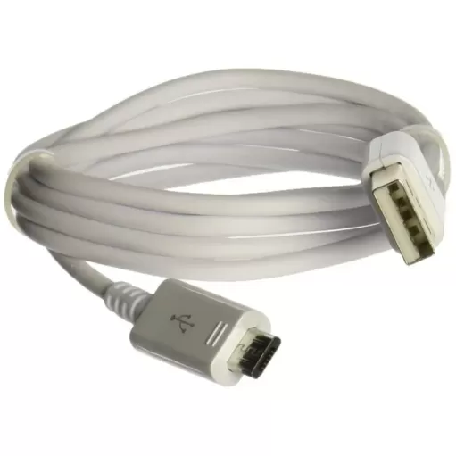 Original synchronization and charging cable Samsung Micro USB to Type-A Cable white 0.75m - official importer Original synchronization and charging cable Samsung Micro USB to Type-A Cable white 0.75m - official importer