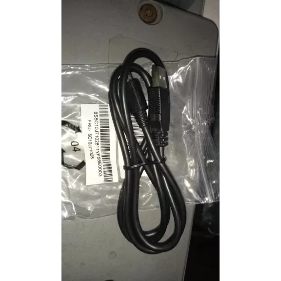 כבל Lenovo MicroUSB to USB צבע שחור כבל Lenovo MicroUSB to USB צבע שחור