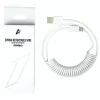 כבל 1St Player 1StPlayer USB-A to USB-C Spring up to 2.5m Light Gray צבע אפור בהיר כבל 1St Player 1StPlayer USB-A to USB-C Spring up to 2.5m Light Gray צבע אפור בהיר