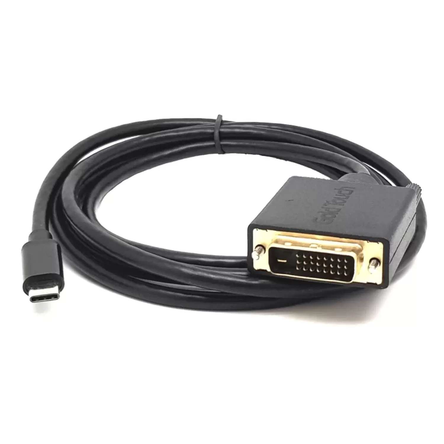Cable Gold Touch USB-C to DVI Cable 1.8m CH-USB3.1-DVI-1.8