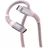 Кабель Verbatim Sync & Charge Magnetic Cable USB-C to USB-C 100W 1.2m pink Кабель Verbatim Sync & Charge Magnetic Cable USB-C to USB-C 100W 1.2m pink