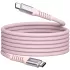 Кабель Verbatim Sync & Charge Magnetic Cable USB-C to USB-C 100W 1.2m pink