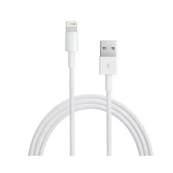 כבל סנכרון וטעינה Miracase MFI Lightning 1.2m צבע לבן כבל סנכרון וטעינה Miracase MFI Lightning 1.2m צבע לבן