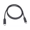 Cable Gold Touch USB3.1 Type C black 1m