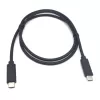 Cable Gold Touch USB3.1 Type C black 1m