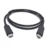 כבל Gold Touch USB3.1 Type C שחור 1m