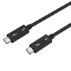 Cable ACASIS Thunderbolt 5 80Gbps up to 120Gbps and 240W 1m Cable Color:black Cable ACASIS Thunderbolt 5 80Gbps up to 120Gbps and 240W 1m Cable Color:black