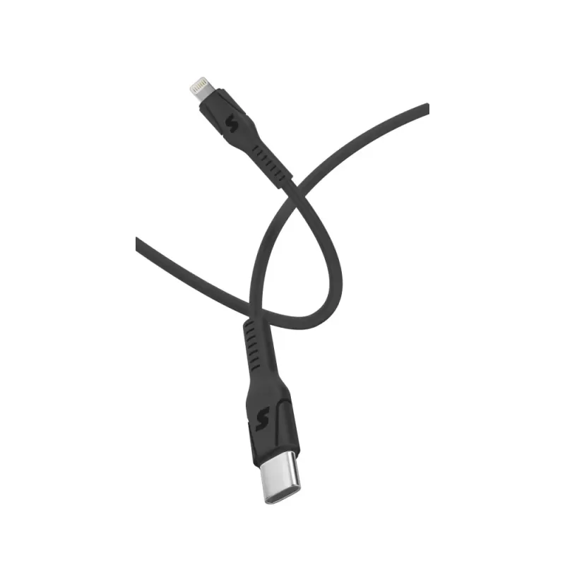 Кабель для зарядки Silver Line M Type-C to Lightning 27W 1.2m Цвет:серебряный