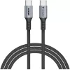 כבל Verbatim Sync & Charge USB-C to USB-C 100W 1.2m צבע שחור