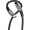 כבל Verbatim Sync & Charge USB-C to USB-C 100W 1.2m צבע שחור