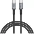 כבל Verbatim Sync & Charge USB-C to USB-C 100W 1.2m צבע שחור