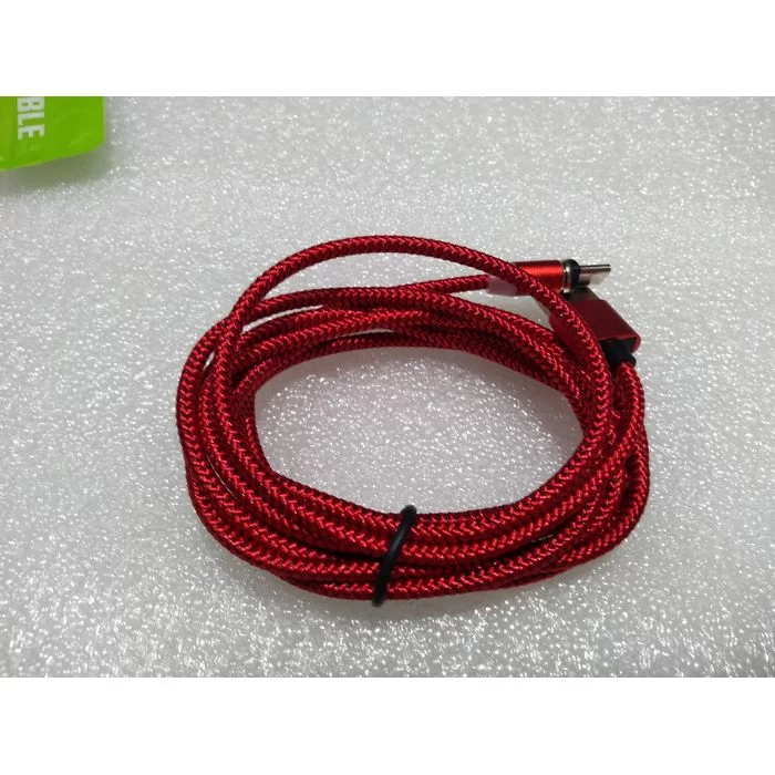 כבל טעינה עם מגנט Magnetic Type-C Charging 2m אדום