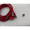 כבל טעינה עם מגנט Magnetic Type-C Charging 2m אדום