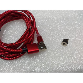 כבל טעינה עם מגנט Magnetic Type-C Charging 2m אדום כבל טעינה עם מגנט Magnetic Type-C Charging 2m אדום