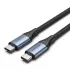 כבל Vention USB-C 4.0 40Gbps 8K/60Hz 5A 240W 1m