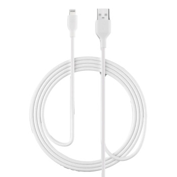 Кабель Miracase IPONE PVC 2m Цвет:белый.. Кабель Miracase IPONE PVC 2m Цвет:белый..