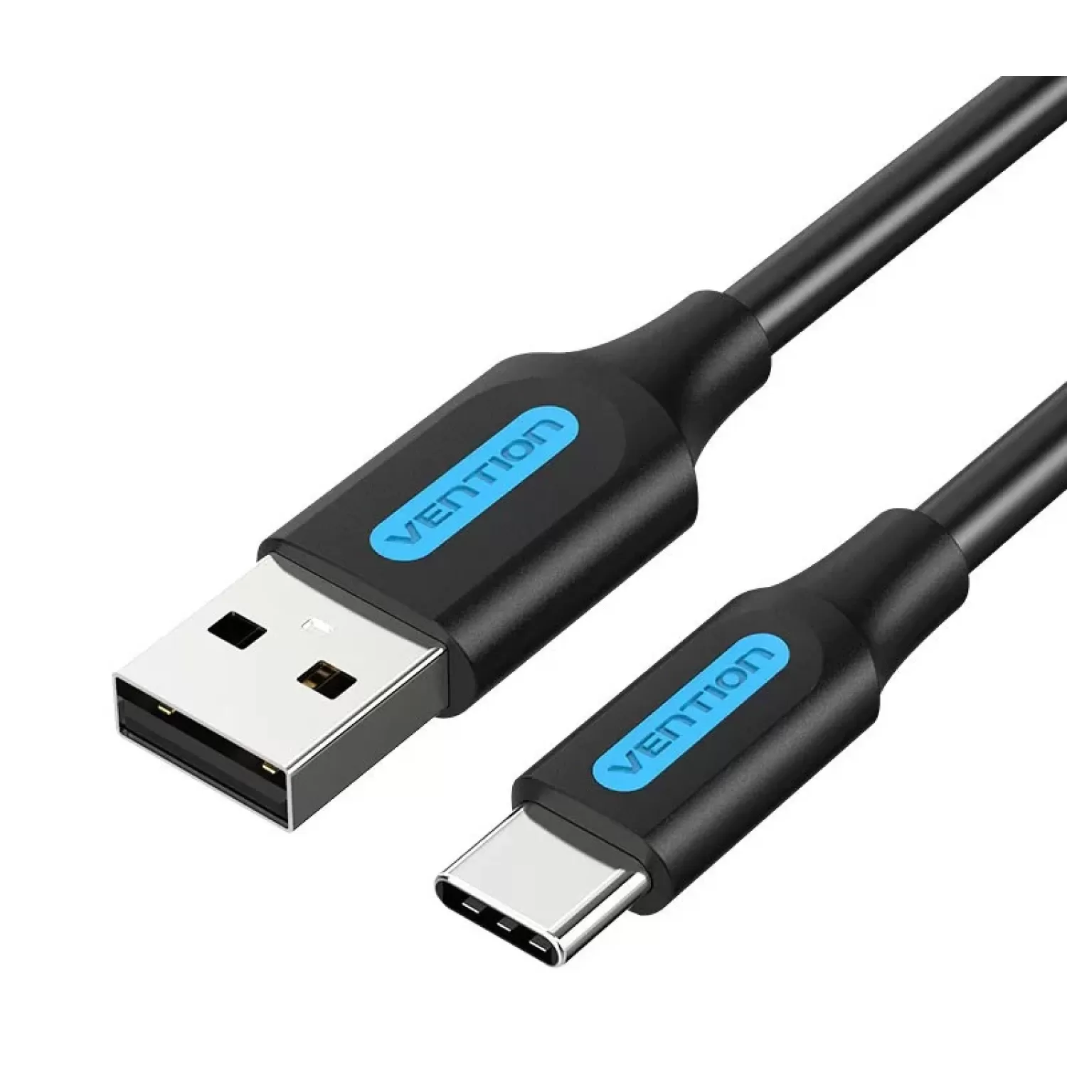 Cable Vention USB-A to USB-C 3A/5Gbps "Fast Charging and Data Transfer" 1m Cable Color:black