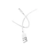 כבל טעינה Silver Line Lightning to USB TPE 1.2m צבע כסוף