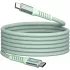Кабель Verbatim Sync & Charge Magnetic USB-C to USB-C 100W 1.2m green